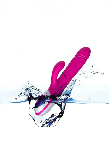 Розовый вибратор Nalone Wave - 26 см. Розовый вибратор Nalone Wave - 26 см.