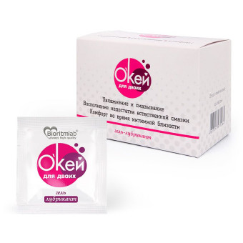 Гель-лубрикант "Окей для двоих" - 25 саше по 4 гр.