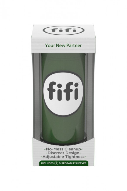 Зеленый нереалистичный мастурбатор FIFI MALE Зеленый нереалистичный мастурбатор FIFI MALE