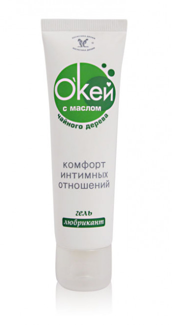 Гель-лубрикант "Окей" с маслом чайного дерева - 50 гр.