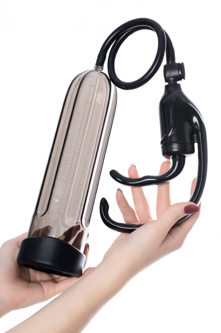 Помпа-массажер с удобным рычагом для откачки воздуха Помпа-массажер с удобным рычагом для откачки воздуха