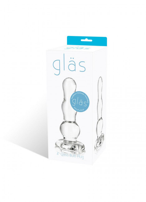 Анальный стимулятор-елочка из прозрачного стекла - 9 см. Анальный стимулятор-елочка из прозрачного стекла - 9 см.