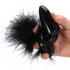 Пробка с хвостиком Black Bunny - 11 см.