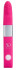 Ярко-розовый вибростимулятор Get Lucky USB Vibrator - 12 см.