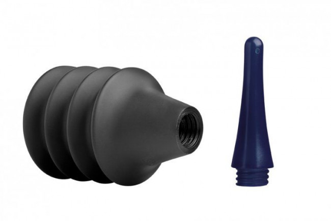 Анальный душ с грушей-гармошкой Enema Delivery System - 24 см. Анальный душ с грушей-гармошкой Enema Delivery System - 24 см.