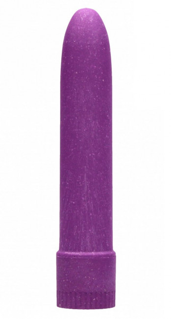 Фиолетовый вибратор 5.5" Vibrator Biodegradable - 14 см.