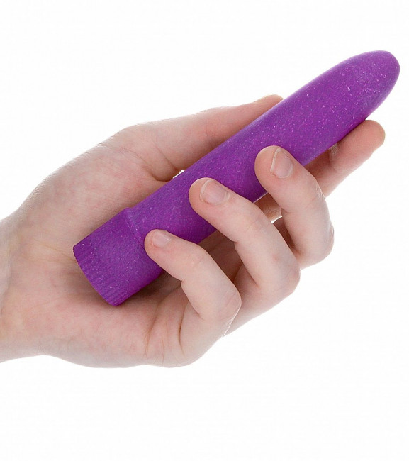 Фиолетовый вибратор 5.5" Vibrator Biodegradable - 14 см. Фиолетовый вибратор 5.5" Vibrator Biodegradable - 14 см.