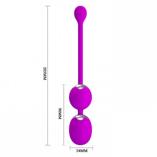 Вагинальные виброшарики на сцепке Werner