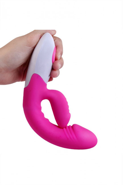 Розовый вибратор Nalone Dancer - 26 см. Розовый вибратор Nalone Dancer - 26 см.