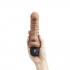 Кофейный вибратор-реалистик 6" Realistic Vibrator - 17 см.