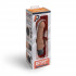 Кофейный вибратор-реалистик 6" Realistic Vibrator - 17 см.