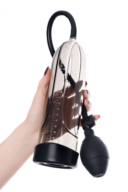 Мужская помпа-массажер с силиконовой вставкой Мужская помпа-массажер с силиконовой вставкой