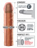 Телесная насадка Fantasy X-tensions Perfect 2" Extension - 20,3 см.