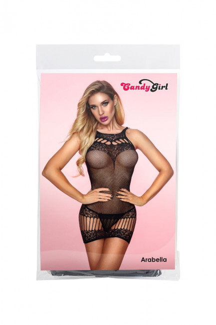 Полупрозрачное платье-сетка Arabella Полупрозрачное платье-сетка Arabella