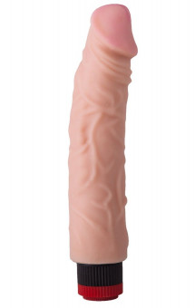 Рельефный вибратор-реалистик - 20,5 см.