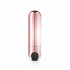 Золотистая вибропуля Rosy Gold Bullet Vibrator - 7,5 см.
