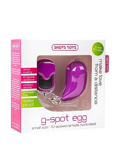 Фиолетовое виброяйцо G-spot Egg Small Фиолетовое виброяйцо G-spot Egg Small