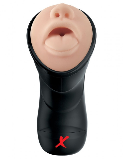 Мастурбатор-ротик Deep Throat Vibrating Stroker Мастурбатор-ротик Deep Throat Vibrating Stroker