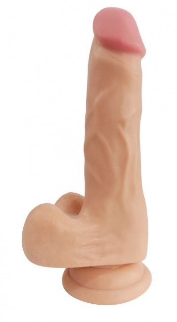 Телесный фаллоимитатор Obsess Instinct - 17,5 см. Телесный фаллоимитатор Obsess Instinct - 17,5 см.