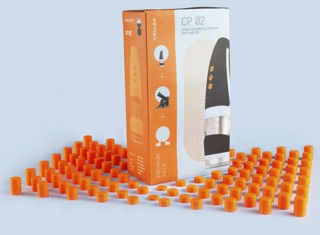 Мастурбатор с функциями вибрации и движения CRUIZR Rotating And Vibrating Мастурбатор с функциями вибрации и движения CRUIZR Rotating And Vibrating