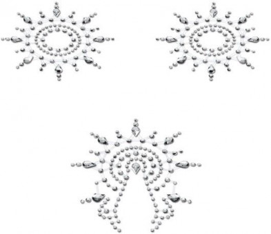 Набор наклеек из прозрачных страз Petits Joujoux Gloria