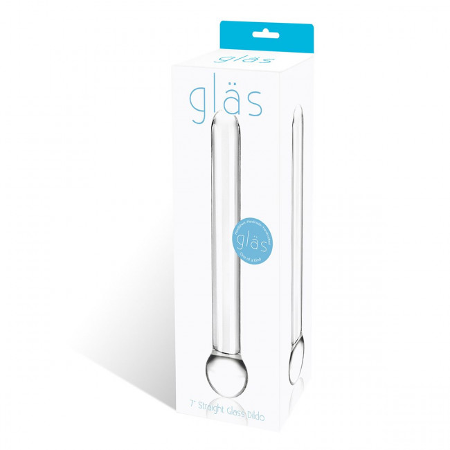 Стеклянный жезл с шаром - 16,5 см. Стеклянный жезл с шаром - 16,5 см.