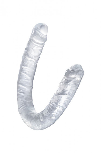 Прозрачный двухсторонний фаллоимитатор Double Dildo - 40 см. Прозрачный двухсторонний фаллоимитатор Double Dildo - 40 см.