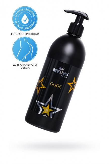 Анальный лубрикант на водной основе MyLube GLIDE - 500 мл. Анальный лубрикант на водной основе MyLube GLIDE - 500 мл.