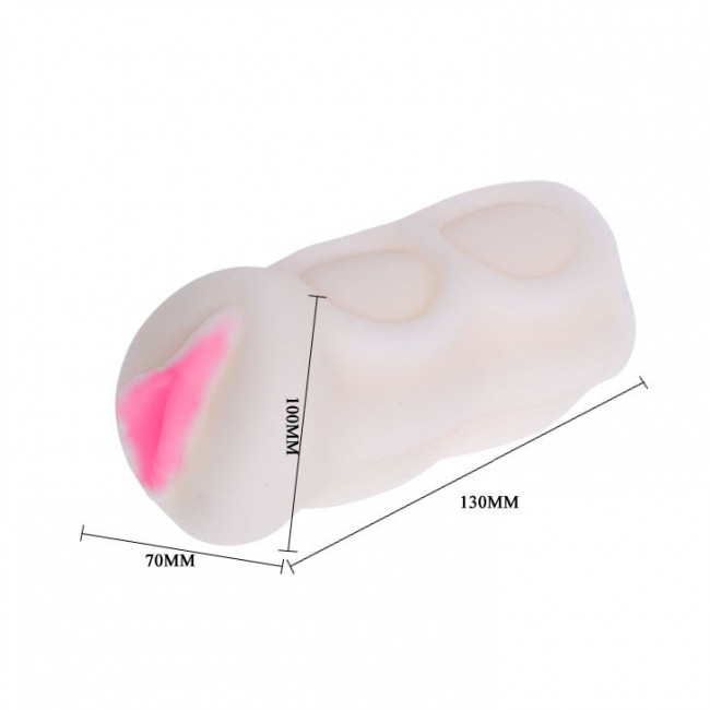 Мастурбатор со входом-вагиной и вибрацией Мастурбатор со входом-вагиной и вибрацией