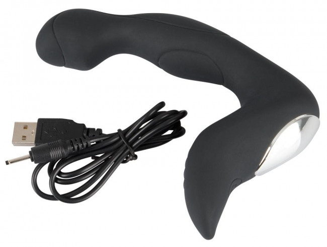 Черный вибростимулятор простаты Rechargeable Prostate Stimulator Черный вибростимулятор простаты Rechargeable Prostate Stimulator