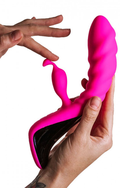 Массажер с колебательными движениями Trigger - 20,1 см. Массажер с колебательными движениями Trigger - 20,1 см.