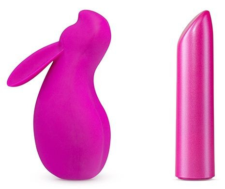 Лиловый вибромассажер-зайчик Lily - 12,06 см. Лиловый вибромассажер-зайчик Lily - 12,06 см.