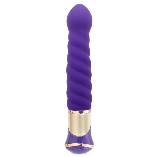 Фиолетовый вибратор-ротатор ECSTASY Deluxe Charismatic Vibe - 21 см. Фиолетовый вибратор-ротатор ECSTASY Deluxe Charismatic Vibe - 21 см.