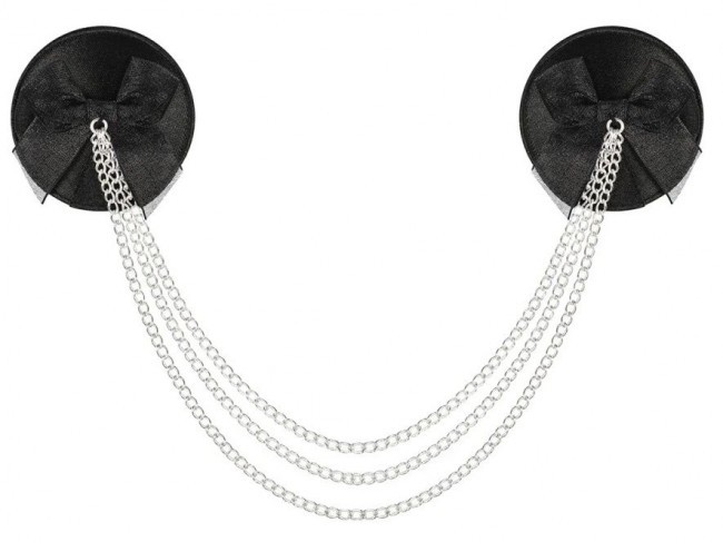 Эффектные пэстисы с тройной цепочкой и бантиками