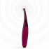 Фиолетовый точечный вибромассажер Senzi Vibrator - 14,7 см.