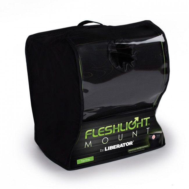 Чёрная подушка для фиксации мастурбаторов от Fleslight - Liberator Retail Fleshlight Top Dog Чёрная подушка для фиксации мастурбаторов от Fleslight - Liberator Retail Fleshlight Top Dog