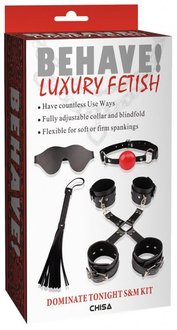 Набор БДСМ Dominate Tonight S&M Kit Набор БДСМ Dominate Tonight S&M Kit
