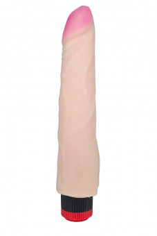 Вибромассажёр HUMAN STYLE 8" без мошонки - 20,3 см.