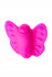 Розовый клиторальный стимулятор-бабочка Madam