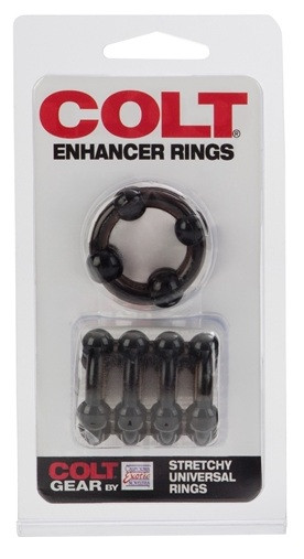 Набор из 2 дымчатых колец на пенис COLT Enhancer Rings
