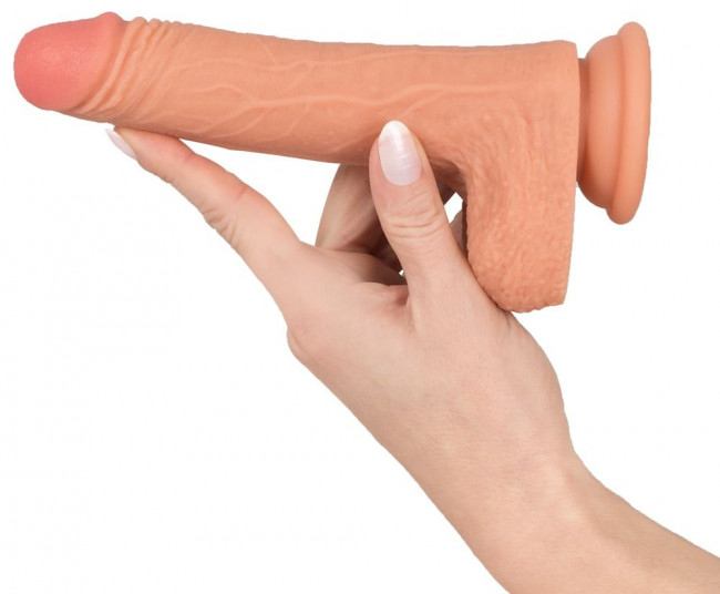 Телесный фаллоимитатор Real Nature Boy S - 18,7 см. Телесный фаллоимитатор Real Nature Boy S - 18,7 см.