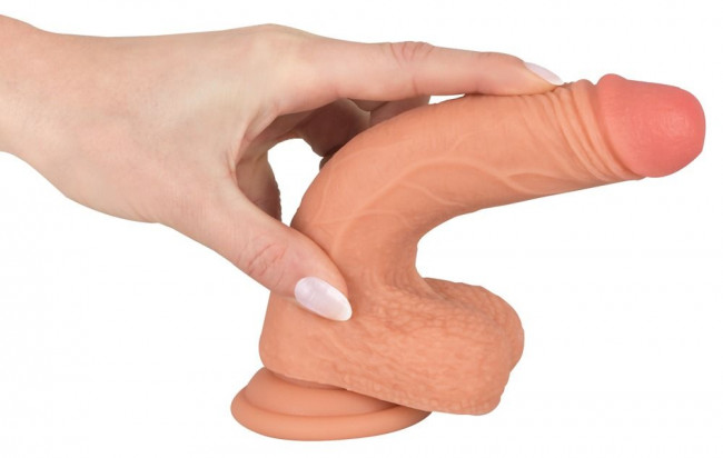 Телесный фаллоимитатор Real Nature Boy S - 18,7 см. Телесный фаллоимитатор Real Nature Boy S - 18,7 см.