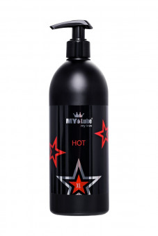 Разогревающий лубрикант на водной основе MyLube HOT - 500 мл.