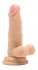 Телесный фаллоимитатор Realistic Cock 6" With Scrotum - 15 см.