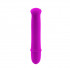 Фиолетовый вибратор Pretty Love Antony - 11,7 см.