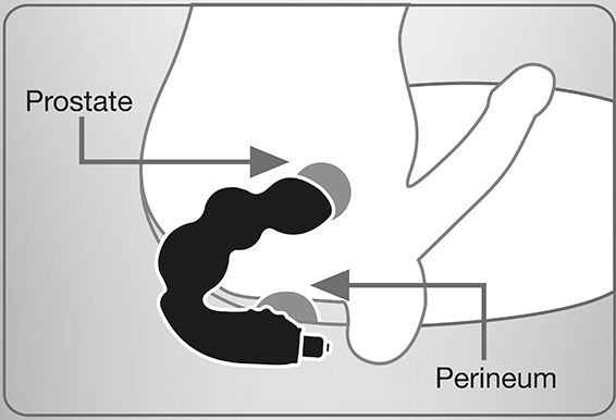 Стимулятор простаты Big-Boy с вибрацией Стимулятор простаты Big-Boy с вибрацией