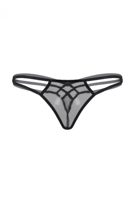 Черные прозрачные трусики Черные прозрачные трусики