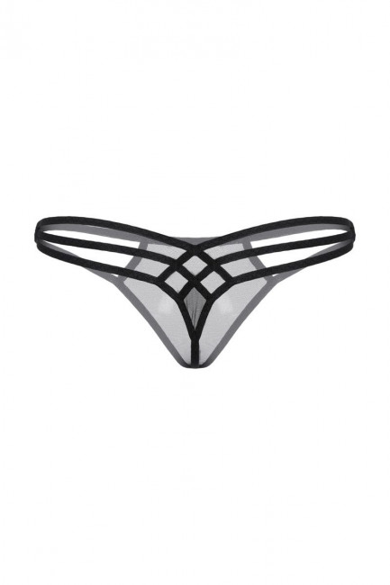 Черные прозрачные трусики Черные прозрачные трусики