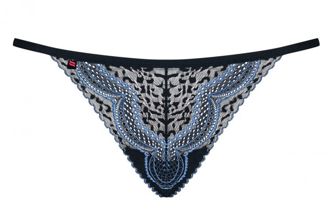 Трусики с контрастным узором в виде волн