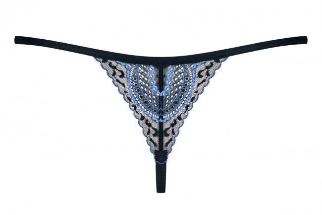 Трусики с контрастным узором в виде волн